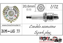 1:12 Spark plug (20,6mm 1:1) 12pcs