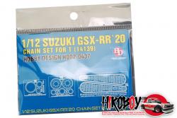 1:12 Team Suzuki ECSTAR GSX-RR `20 Chain Set For Tamiya 14139（PE+Metal parts+Resin）