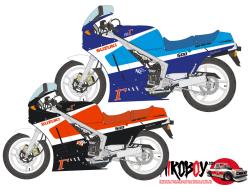 1:12 Suzuki RG500 89' Decals for Hasegawa