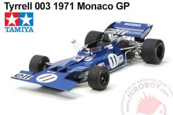 1:12 Tyrrell 003 1971 Monaco GP (c/w Photoetched Parts) New Kit !!