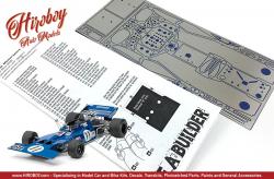 1:12 Tyrrell 003 Monaco Photoetched Detail Set #8090 (Tamiya)