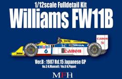 1:12 Williams FW11 Ver.B Full Detail Multi Media Kit