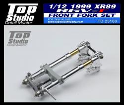 Top Studio 1/12 XR89 RVG-Gamma Front Fork Set 1999 for Tamiya #14081 