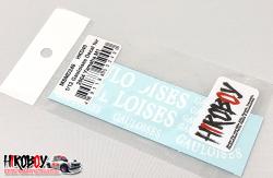 1:12 Yamaha YZR M1 2004 Gauloises  Sponsor Decals (for Tamiya)