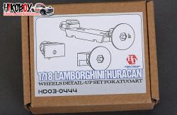 1:18 Lamborghini Huracan Wheel Detail Set (for Autoart)