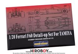 1:20 Ferrari F60 Photoetched Detailing Set (Tamiya)