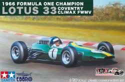 ”Lotus 25 Coventry Climax”  Tamiya 1/20 No.44 