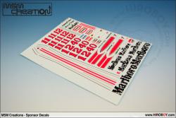 1:20 Mclaren M23 1976/77 Full Decal (Marlboro)
