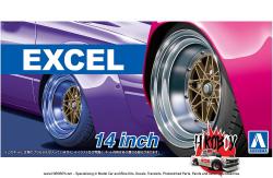 1:24 14" Work Equip Excel Wheels and Tyres