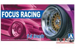 1:24 14" Focus Racing Wheels and Tyres
