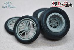 1:24 15/17" Wheels Weld Wheels V-Series with Tyres