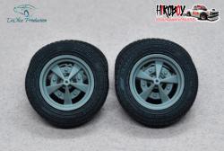 1:24 15" Wheels Zoll Rader Felgen with Tyres