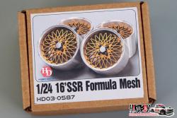 1:24 16" SSR Formula Mesh Wheels