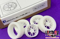 1:24 19" NK-1 Wheels and Resin Tyres