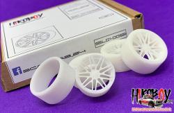 1:24 22" Brabus Wheels and Resin Tyres