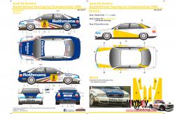 1:24 Audi A4 Quattro Audi Sport Team sponsored by Rothmans - South African Super Touring Championship 1996 (NuNu)