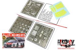 1:24 Audi R8 LMS GT3 Photoetched Detail up Set(for NUNU)