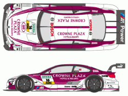 1:24 BMW M3 DTM Crowne Plaza M3 2013 Decals (Revell)
