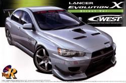 1:24 C-West Mitsubishi  Lancer Evolution X (Street Version)