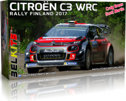 1:24 Citroën C3 WRC Rally Finland 2017