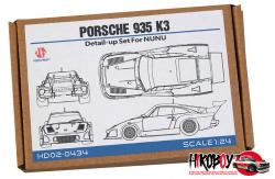 1:24 Porsche 935 K3 Detail Up Set For Nunu（PE+Metal Parts+Resin）