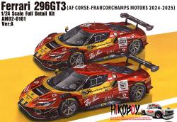 1:24 Ferrari 296 GT3  - Full Resin Model Kit Ver A