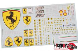 1:24 Ferrari Logo Decals (B)