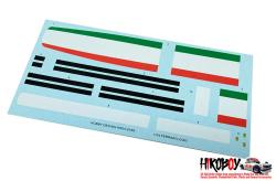 1:24 Ferrari Stripes and Logos (HD04-0168)