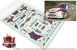 1:24 Ford Escort RS "Martini" San Remo Rally 1997 Decals