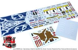 1:24 Ford Escort RS Cosworth Monte Carlo Rally 1994 Decals