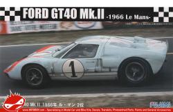 1:24 Ford GT40 Mk-II - 1966 Le Mans 2nd Place  - Model Kit