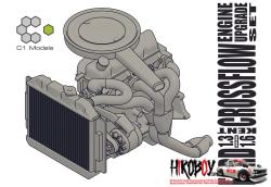 1:24 Ford Kent Crossflow Engine Upgrade Set