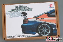 1:24 Fast and the Furious Tokyo Drift - Nissan C-West S15 Detail Up Set