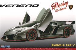 1:24 Lamborghini Veneno Model Kit Deluxe c/w Engine Detail and Photoetched Parts