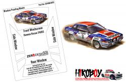 1:24 Nissan 240RS (BS110) Rally Window Painting Masks (Beemax)