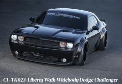 1:24 Liberty Walk Widebody Dodge Challenger Transkit for Revell