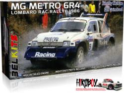 1:24 MG Metro 6R4 Lombard RAC Rally 1986 " J.McRae / I.Grindrod "