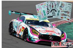 1:24 Mercedes-AMG GT3 Goodsmile Racing ( 初音) 2016 Decals for Tamiya