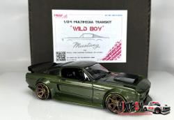 1:24 Ford Mustang '65 restomod transkit "WildBoy" for Revell 07065