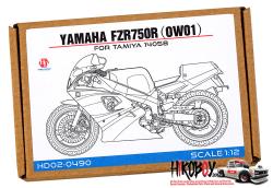 1:12 Yamaha FZR750R Superbike (OW01) Detail Set For Tamiya 14058