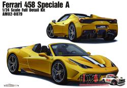 1:24 Ferrari 458 Speciale A - Full Resin Model Kit
