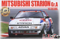 1:24 Mitsubishi Starion Turbo Gr.A `87 JTC Ver.