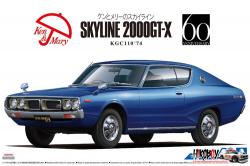 1:24 Nissan KGC110 Skyline HT2000GT-X '74