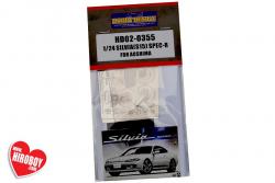 1:24 Nissan Silvia (S15) SPEC-R For Aoshima 008690（PE+Resin）