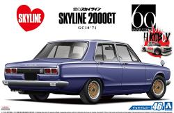 1:24 Nissan Skyline 2000 GT GC10 1971