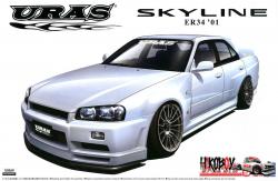 1:24 Nissan Skyline ER34 "URAS" Type-R `01