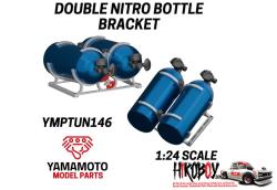 1:24 Double Nitrous Bottle Set