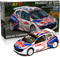 1:24 Peugeot 207 S2000 (Kris Meeke Rally Car)