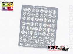 1:12 Photoetched Dzus Fairing Fasteners