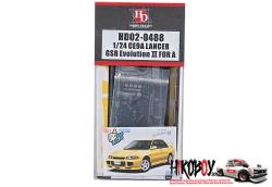 1:24 Mitsubishi Lancer GSR Evolution Ⅲ CE9A Detail Set For Aoshima